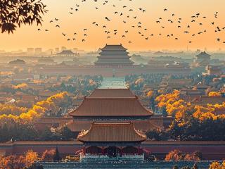 Beijing sunset